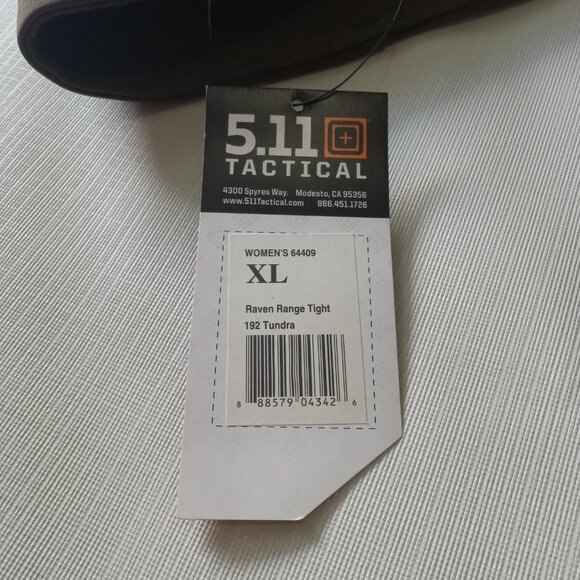 5.11 Tactical Tundra Green Raven Range Tight Utility Leggings Women's X-Large - Picture 7 of 12